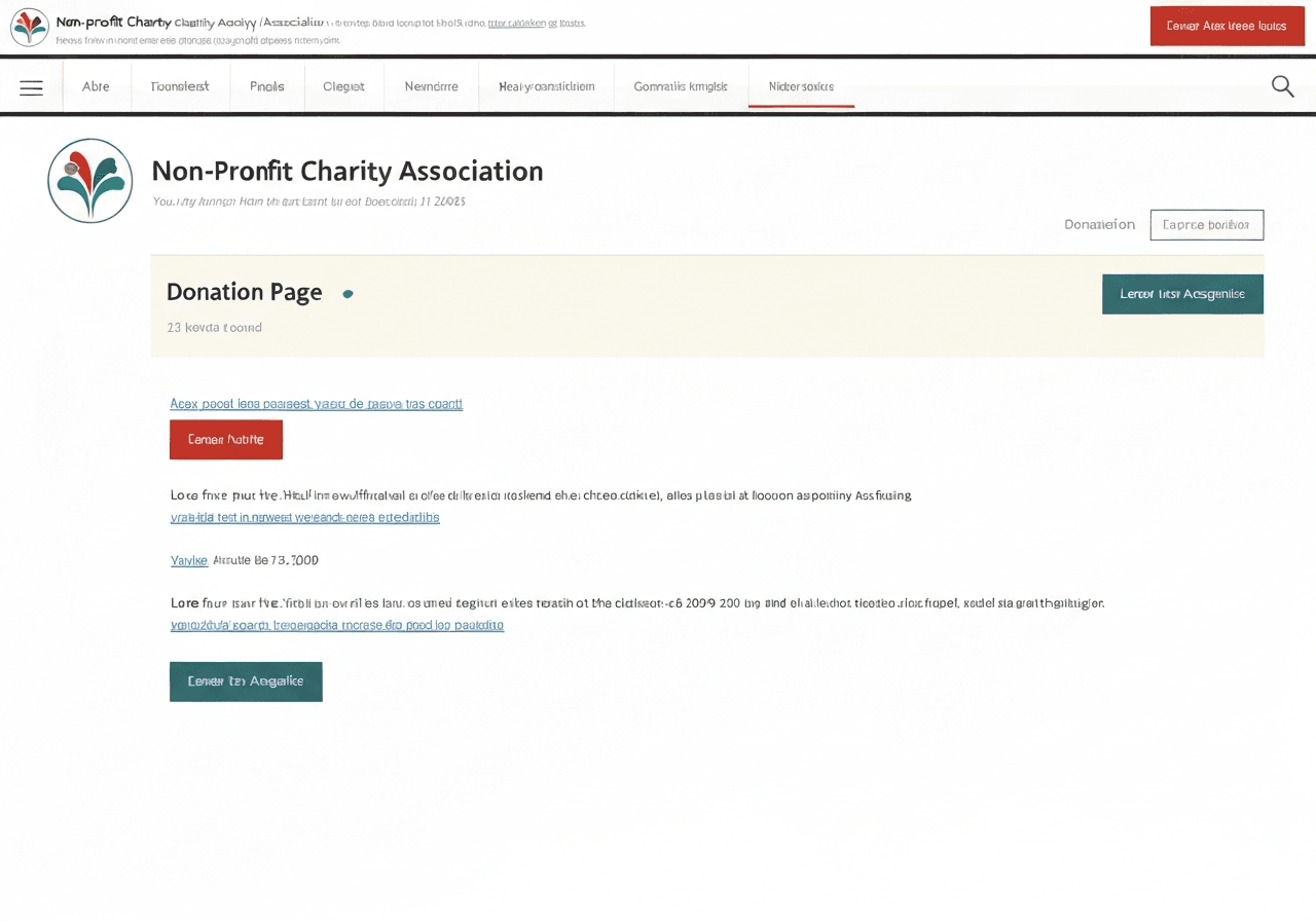 Site Association Caritative - Avant