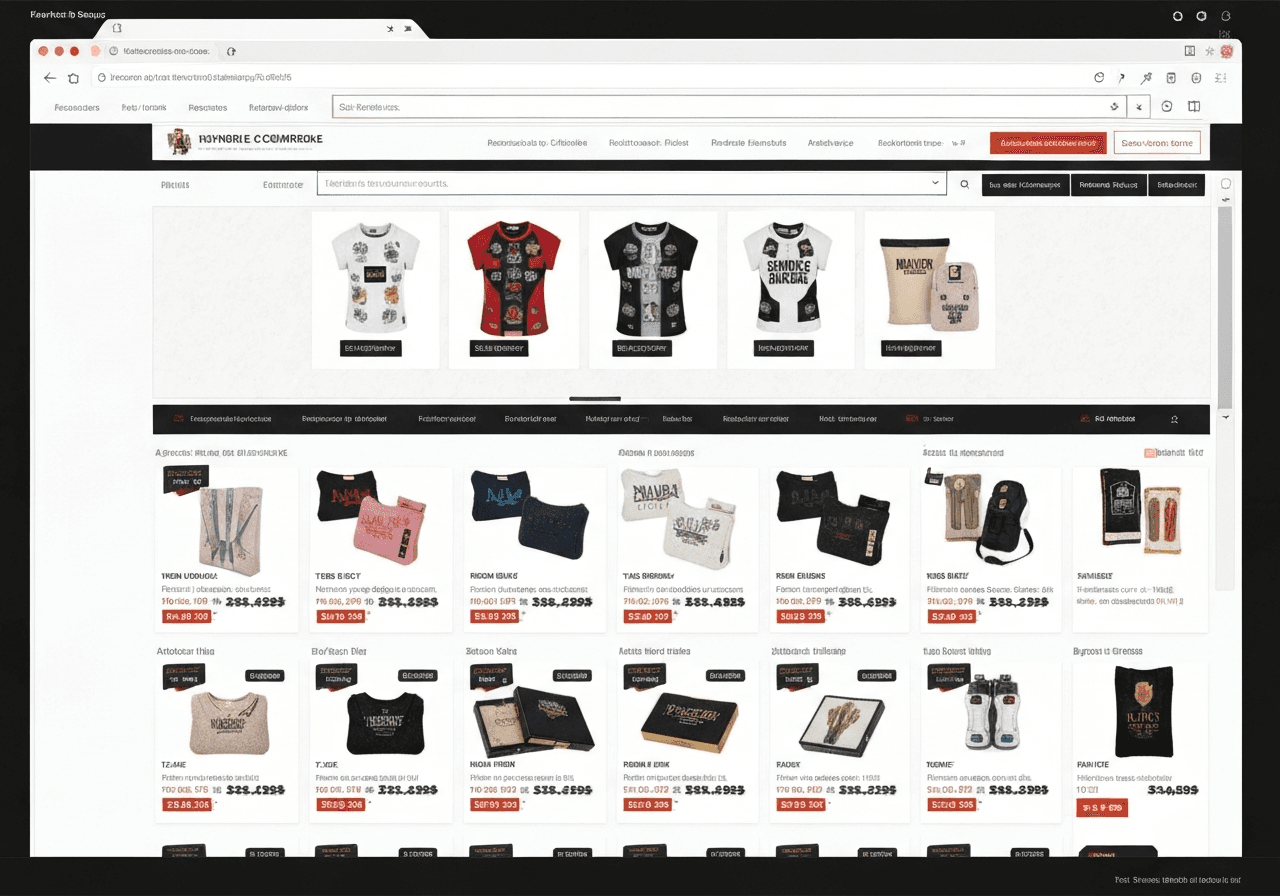 Site E-commerce Boutique - Avant